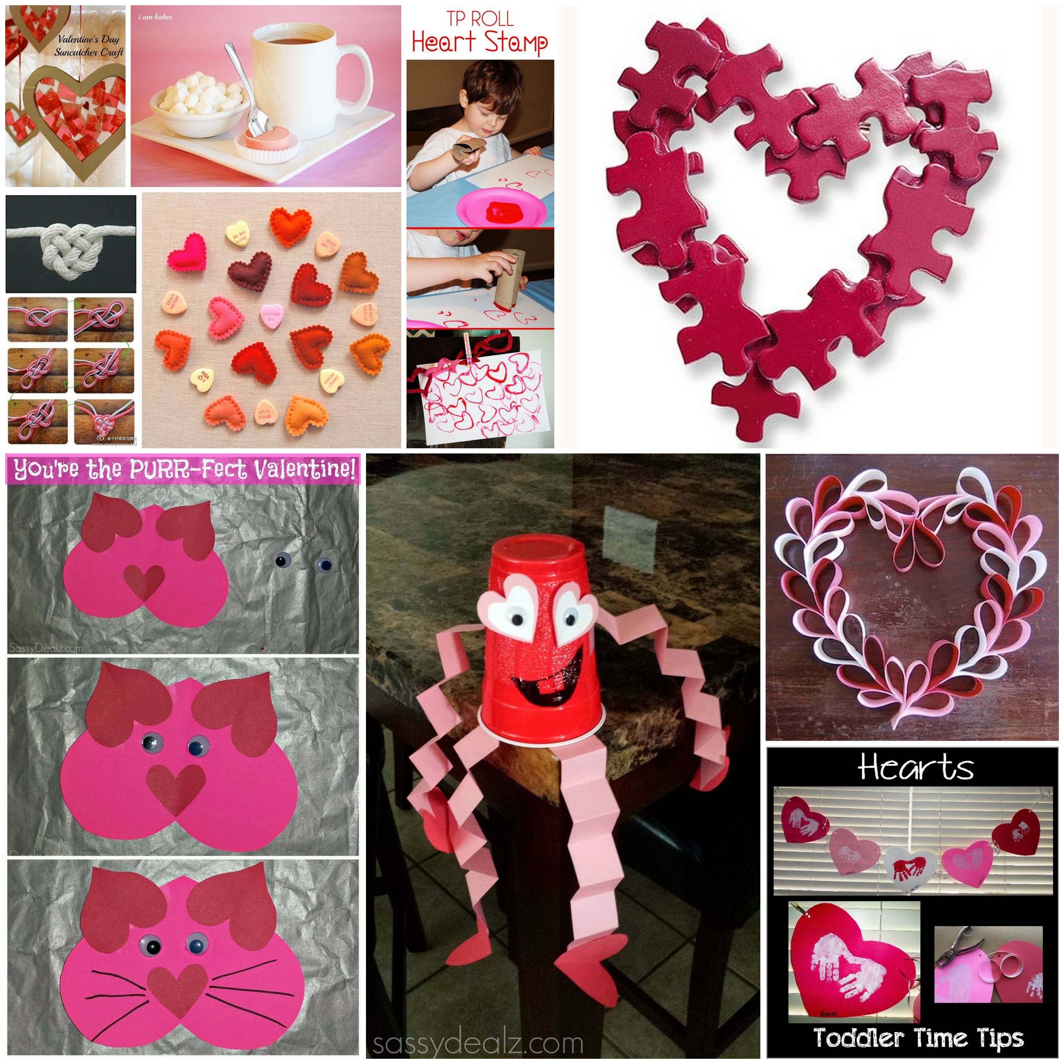 Our Pinteresting Family: Tissue Paper Valentine Art