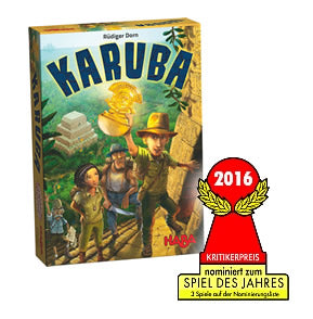 Karuba Nominated for 2016 German Game of the Year (Spiel des Jahres)