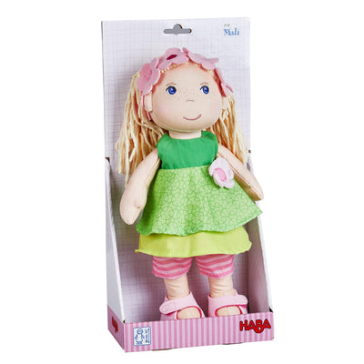 Soft 12" Doll Mali with Blonde Hair - HABA USA