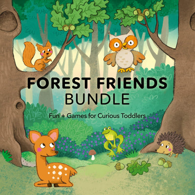 Forest Friends Bundle - for and games for curious toddlers