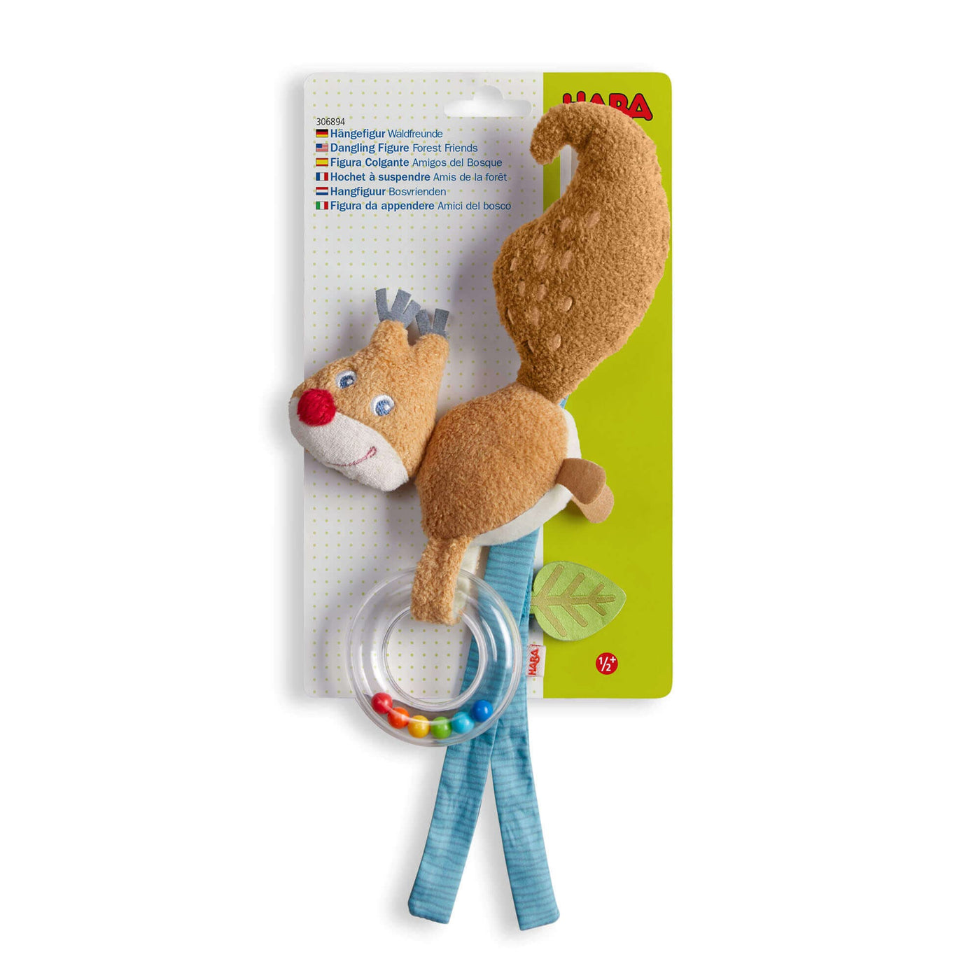 Dangling Figure Forest Friends Squirrel - HABA USA