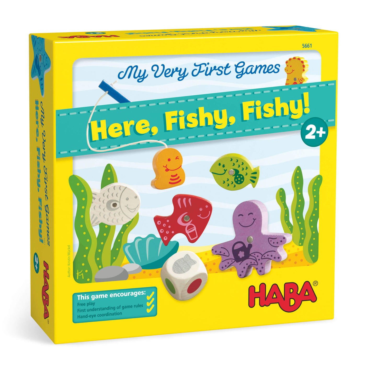 My Very First Games - Here, Fishy, Fishy! Magnetic Game - HABA USA