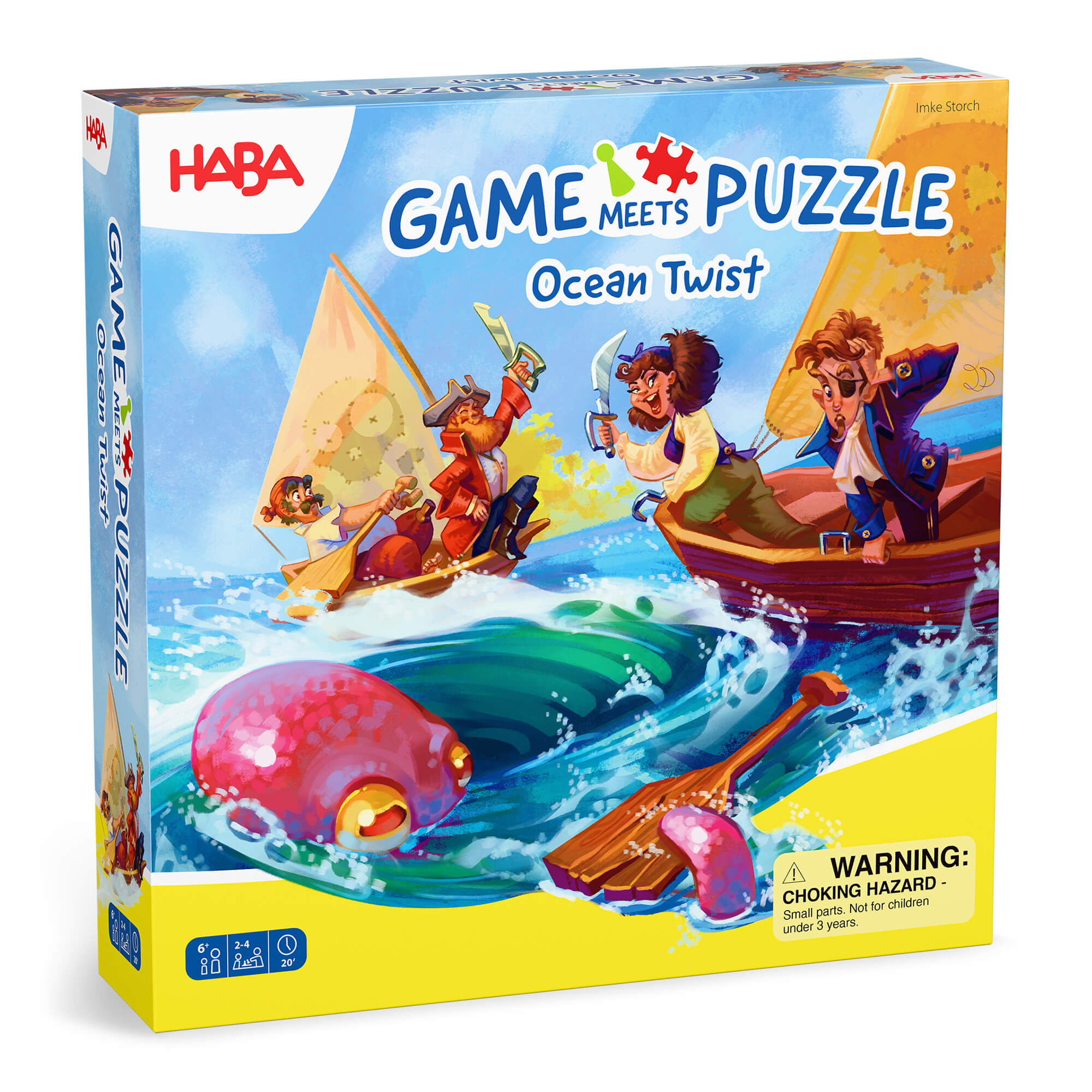 Game Meets Puzzle – Ocean Twist for Ages 6 and up– HABA USA