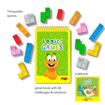 Logic! GAMES: Happy Worms - HABA USA