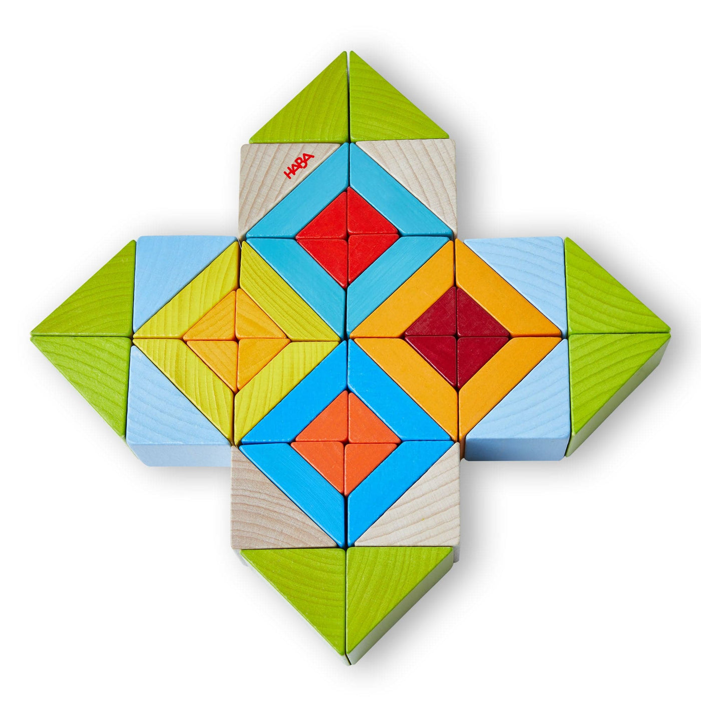 3D Puzzle Cube Mosaic Blocks - HABA USA