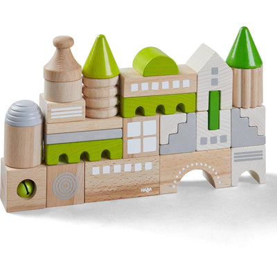 Coburg 28 Piece Wooden Building Blocks - HABA USA