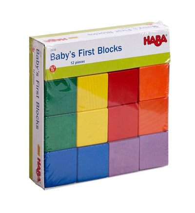 Baby's First Wood Basic Blocks - HABA USA