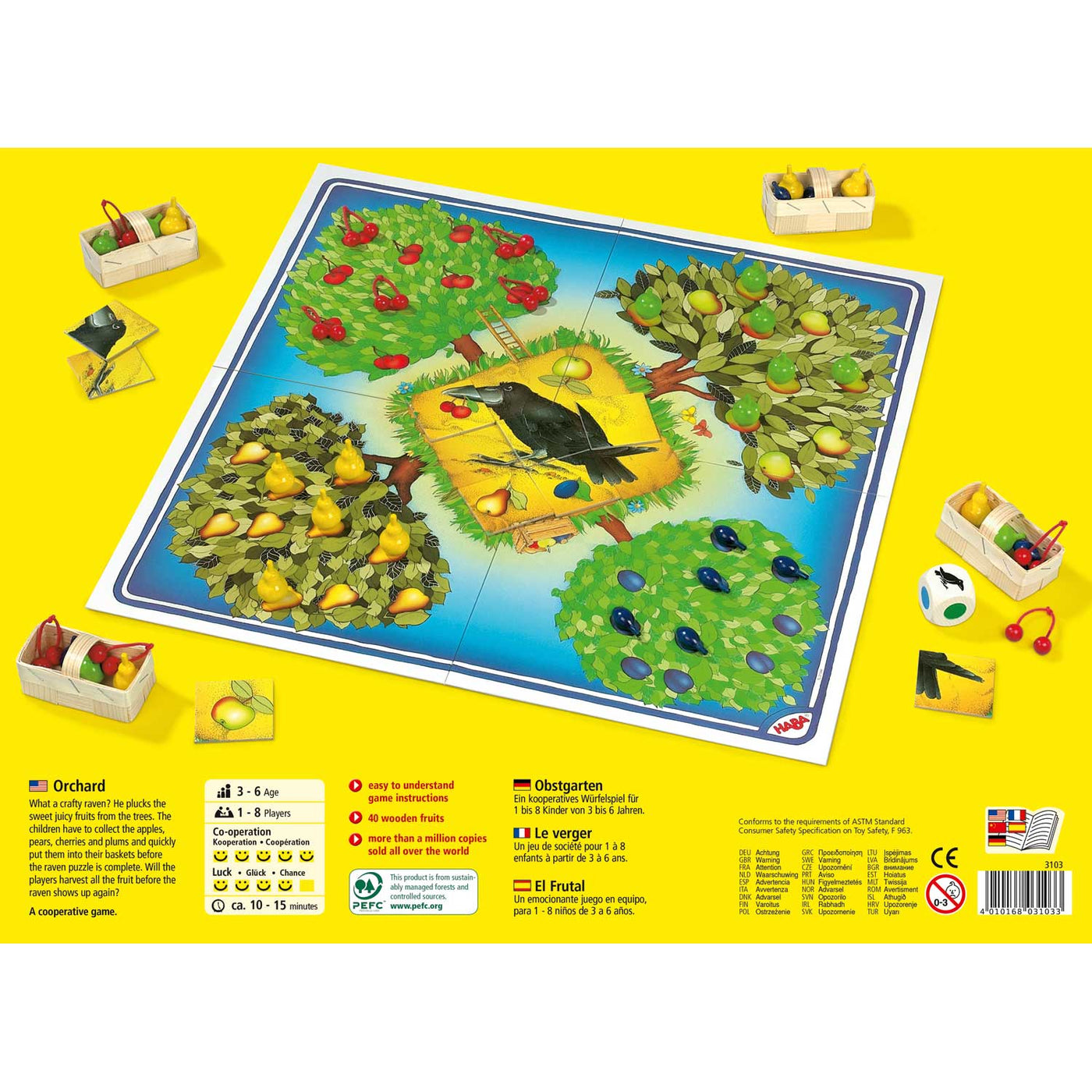 Orchard Cooperative Board Game - HABA USA