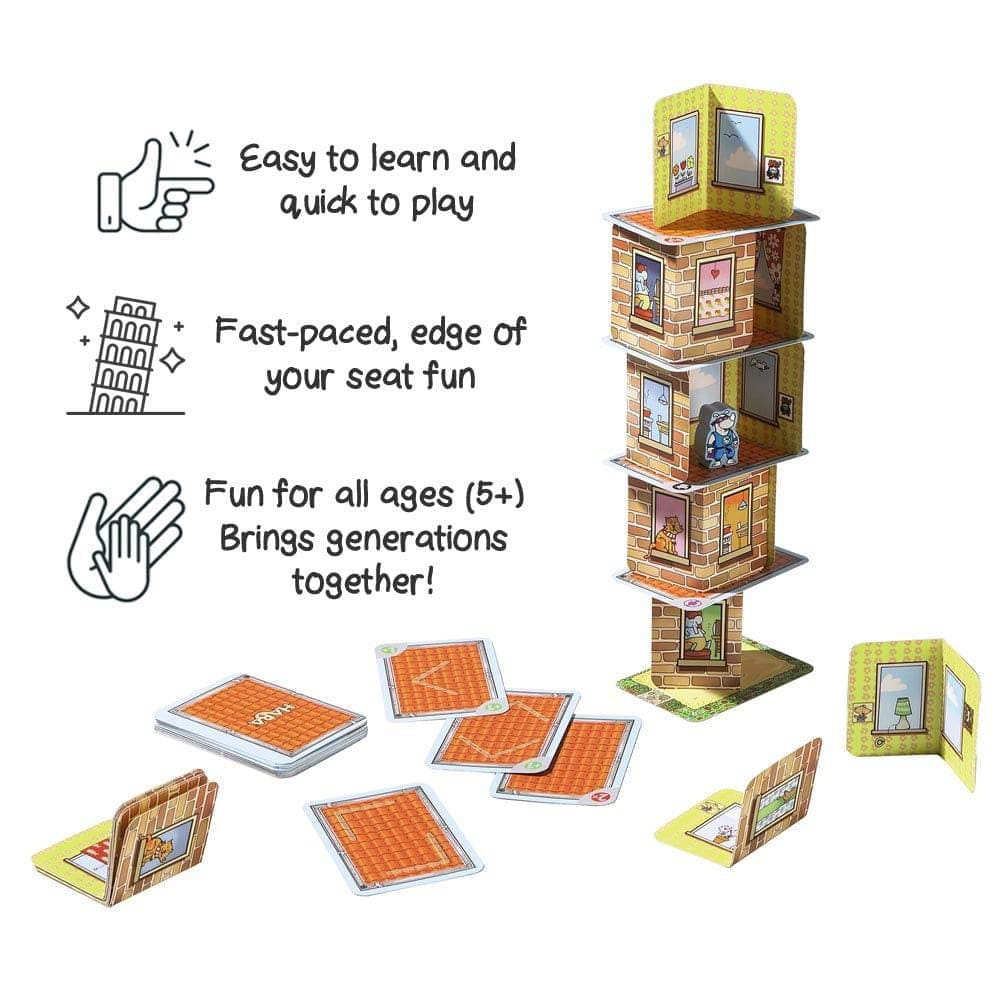 Rhino Hero Stacking Cards Game - HABA USA