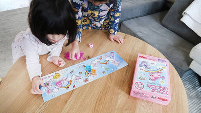 Unicorn Glitterluck - Cloud Crystals Game - HABA USA