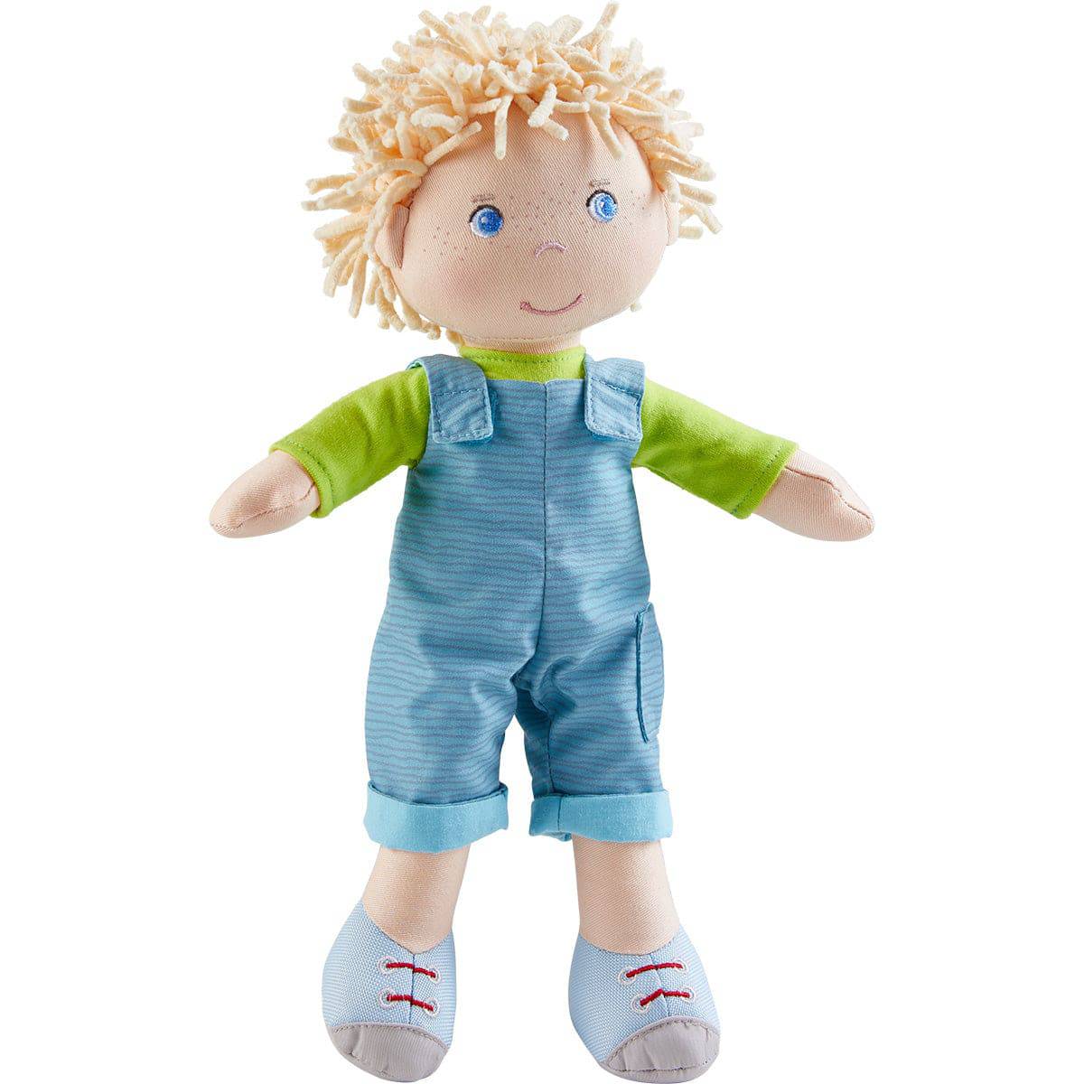 PlaytimeTime Fun Overalls for 12" Soft Dolls - HABA USA