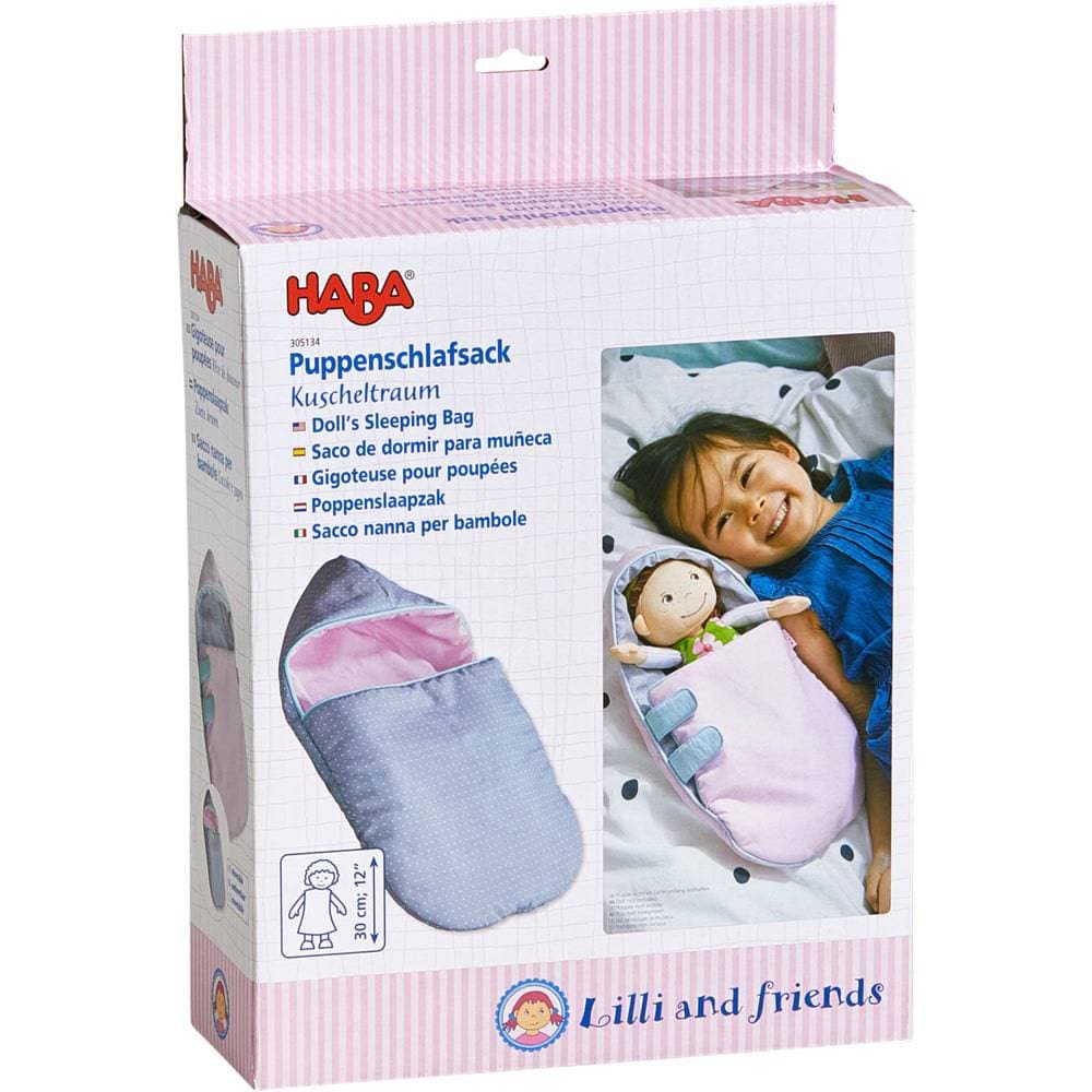 Reversible Sleeping Bag for 12"-13.5" Dolls - HABA USA