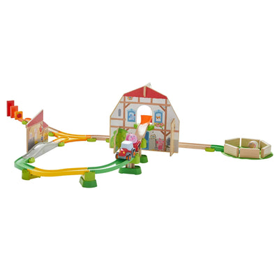 Kullerbu Farmyard Play Track Starter Set with Sound - HABA USA