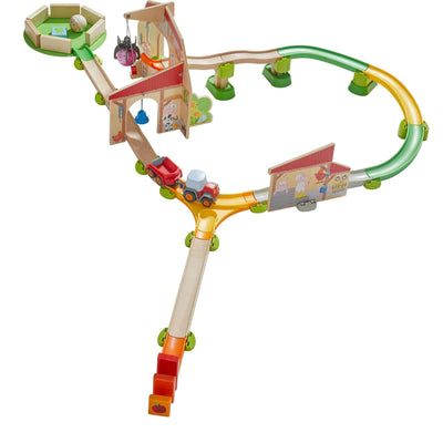 Kullerbu Farmyard Play Track Starter Set with Sound - HABA USA