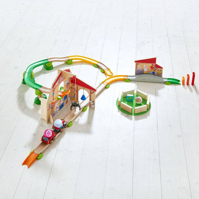 Kullerbu Farmyard Play Track Starter Set with Sound - HABA USA