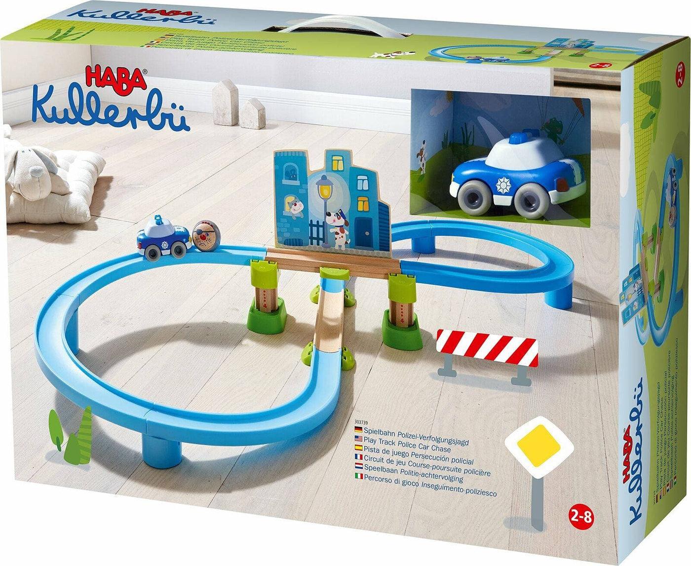 Kullerbu Police Chase Play Set - HABA USA