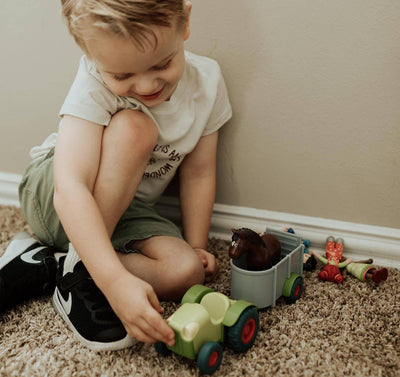 Little Friends Tractor and Trailer - HABA USA