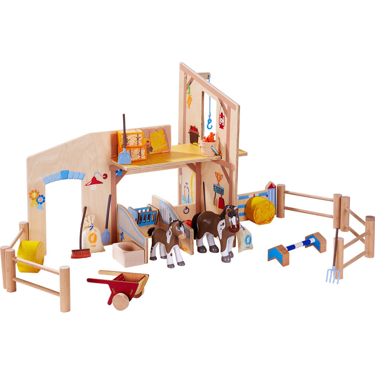 Little Friends Happy Horse Riding Stable - HABA USA