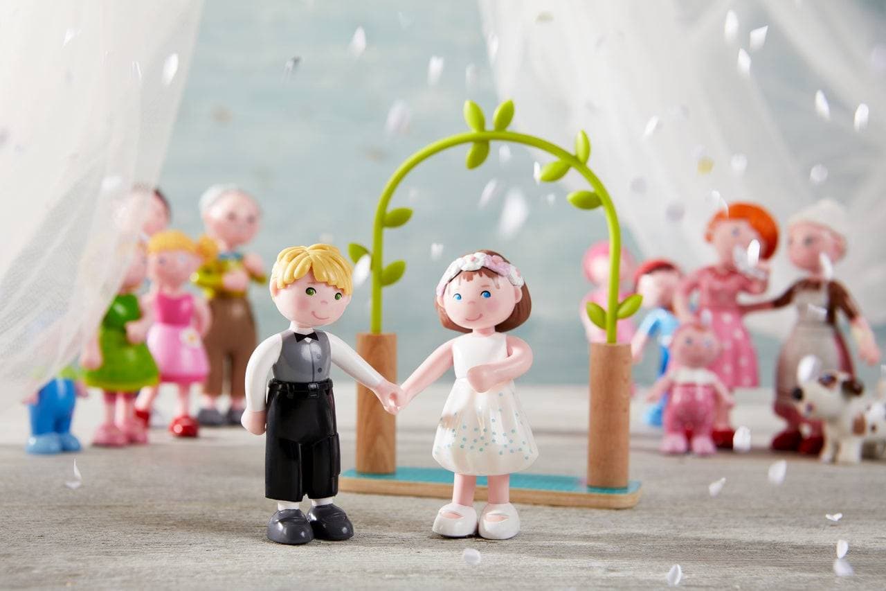 Little Friends Bride & Groom Wedding Play Set - HABA USA