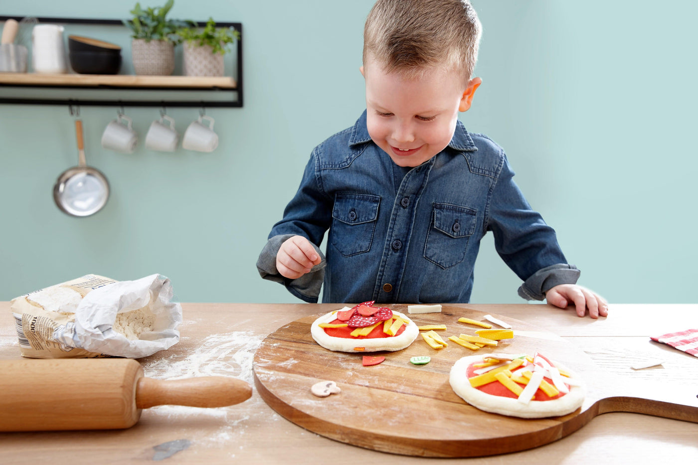 Biofino Mini Pizzas Soft Play Food - HABA USA