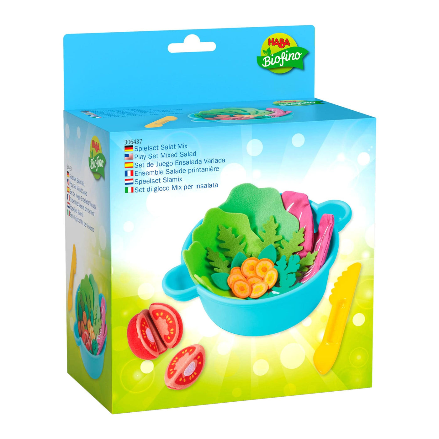 Mixed Salad Bowl with Felt Veggies - HABA USA