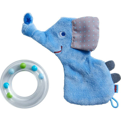 Elephant Rattle with Removable Teething Ring - HABA USA