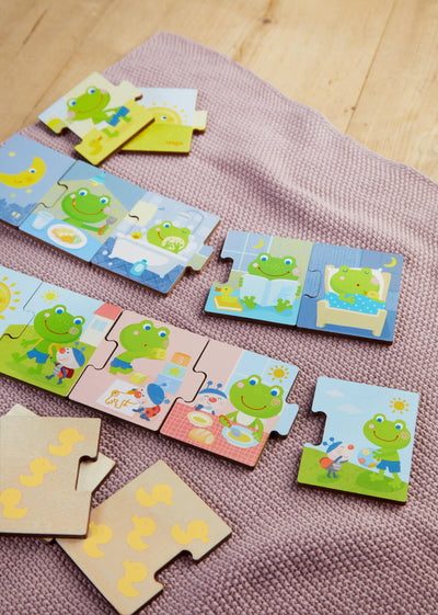 Mr. Froggy's Day Matching Game - HABA USA