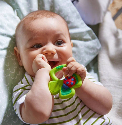 Shamrock Silicone Teether - HABA USA