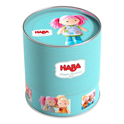 Beatrice 8" Soft Baby Doll in Gift Tin - HABA USA