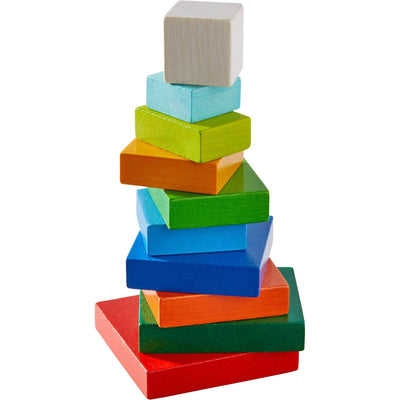 3D Rainbow Cube Arranging Game - HABA USA