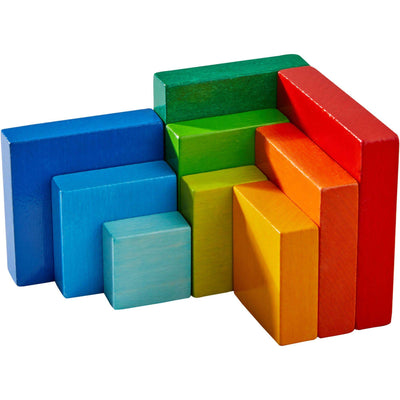 3D Rainbow Cube Arranging Game - HABA USA