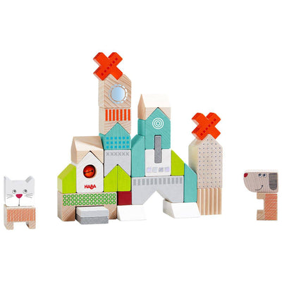 Dog and Cat Building Block Set - HABA USA