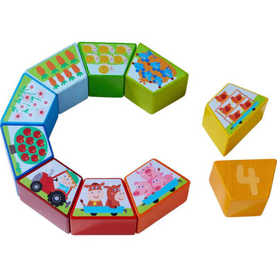 Numbers Farm Wooden Arranging Game - HABA USA