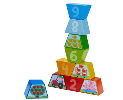 Numbers Farm Wooden Arranging Game - HABA USA