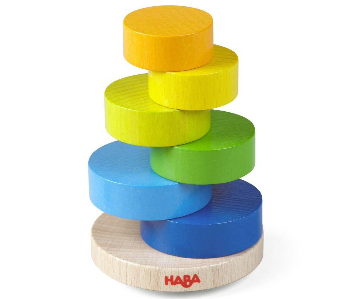 Wobbly Tower Wooden Stacking Game - HABA USA