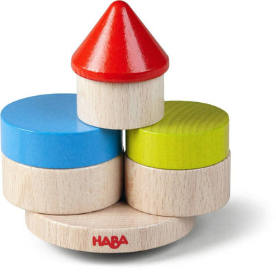 Wobbly Tower Wooden Stacking Game - HABA USA