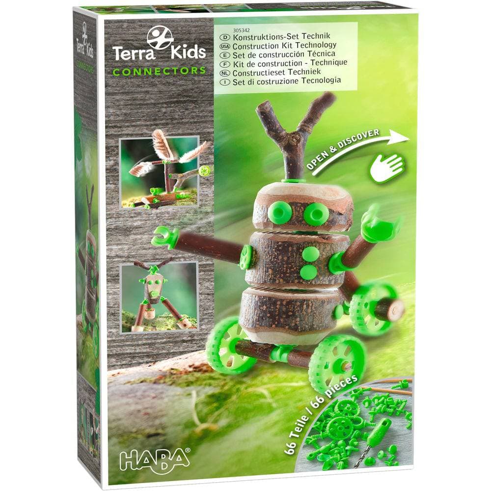 Terra Kids Connectors 66 Piece Technology Set - HABA USA