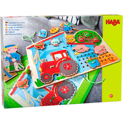 Farm Threading & Lacing Game - HABA USA