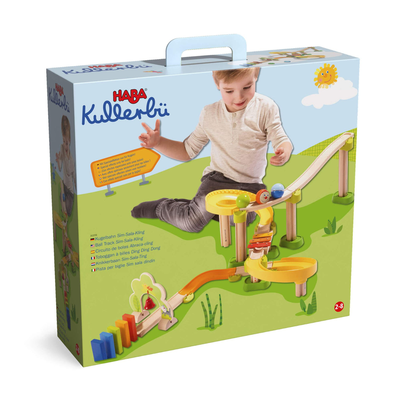 Kullerbu Sim-Sala-Kling Wooden Track Set - HABA USA