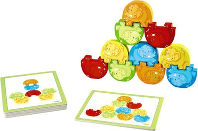 HABA's Wigglefants Stacking Game featured as a "Must Have" on Indy Morning Show
