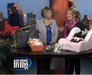Lassig USA Neckline Bag Featured On Two Morning News Shows