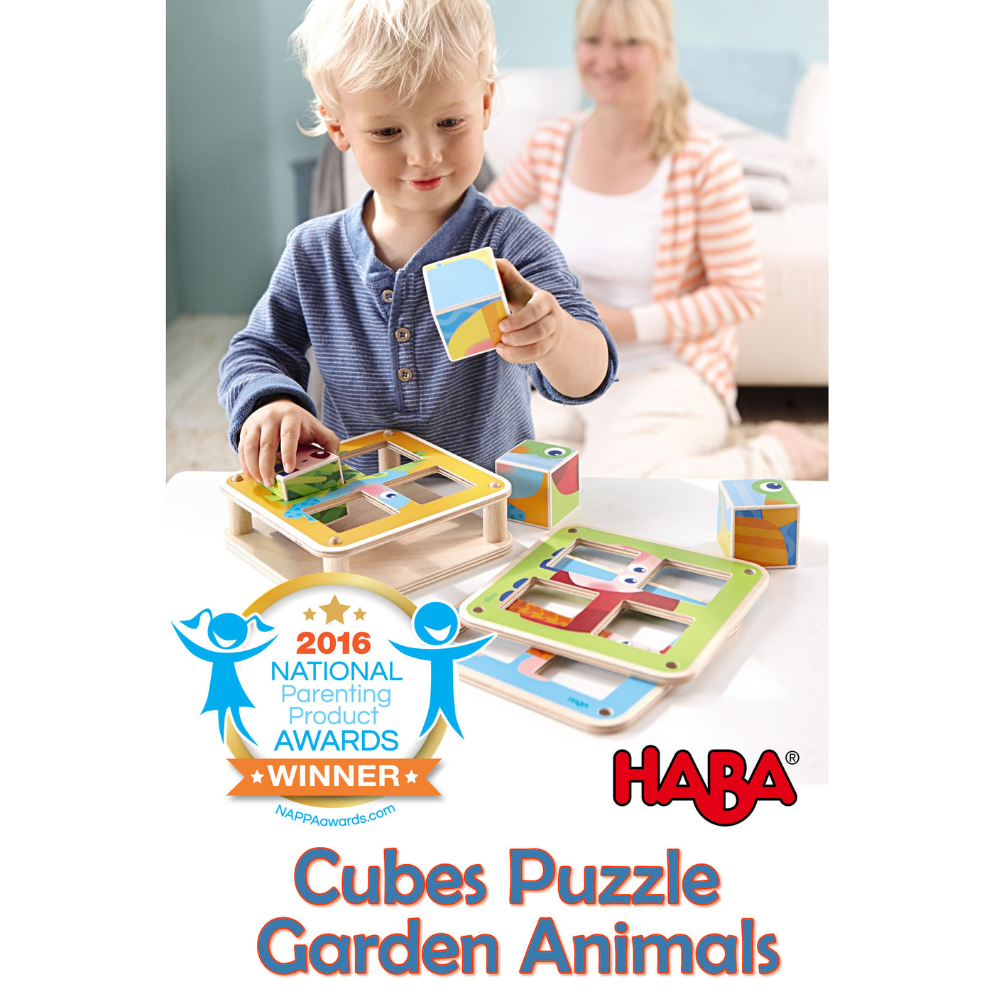 HABA Cubes Puzzle Wins National Parenting Product Award