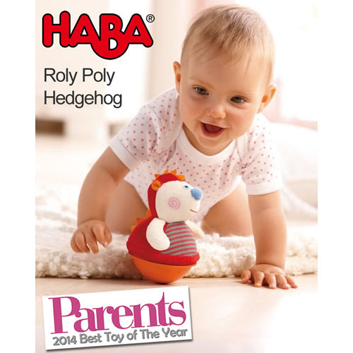 HABA's Roly Poly Hedgehog Infant Plush Toy Named a Best Toy of 2014 by Parent's Magazine