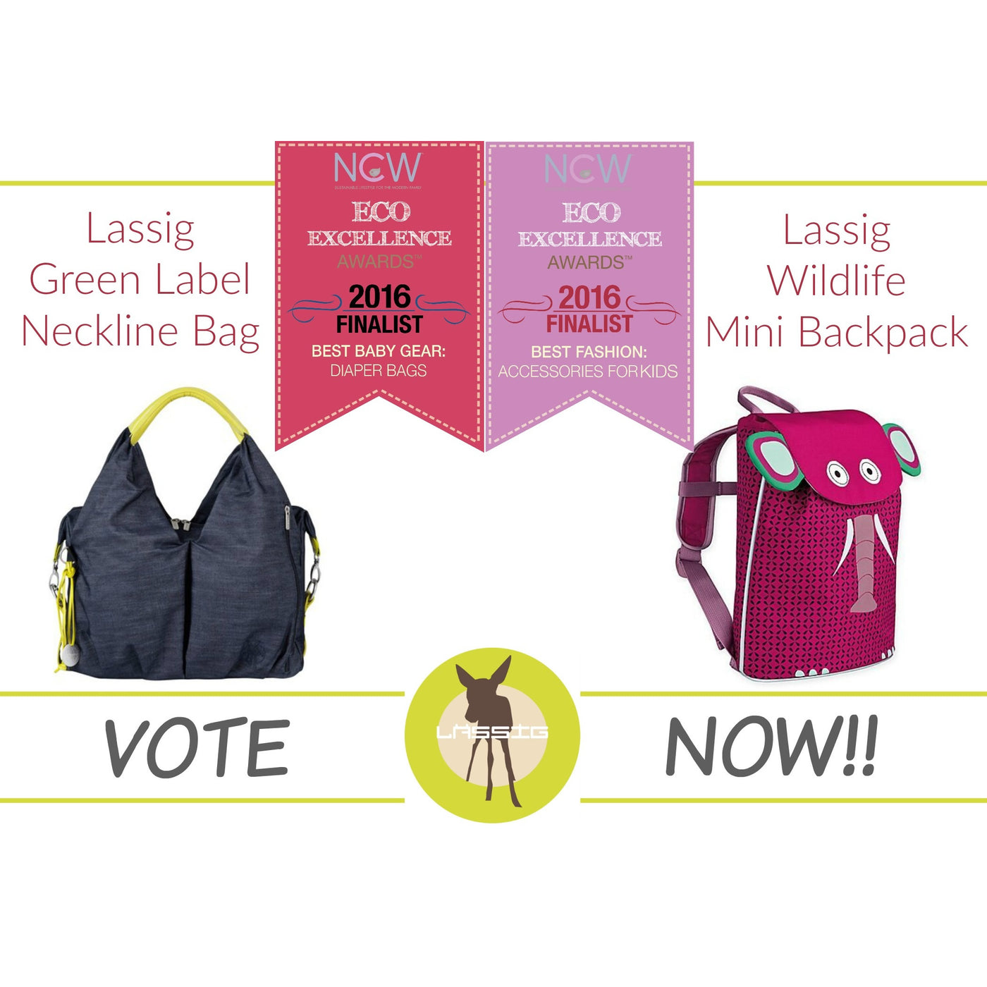 Lassig Nominated for 2016 Eco Excellence Awards - Vote Now!