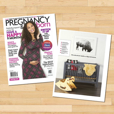 Moover Rocking Horse Featured in Pregnancy & Newborn Magazine