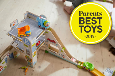 HABA Kullerbü Parking Garage Chosen as a Parents Magazine "Best Preschool Toy"