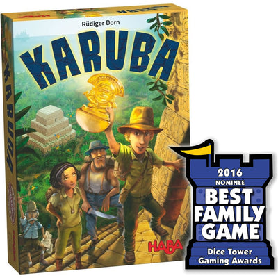 Karuba Board Game Nominated for Best Family Game by The Dice Tower