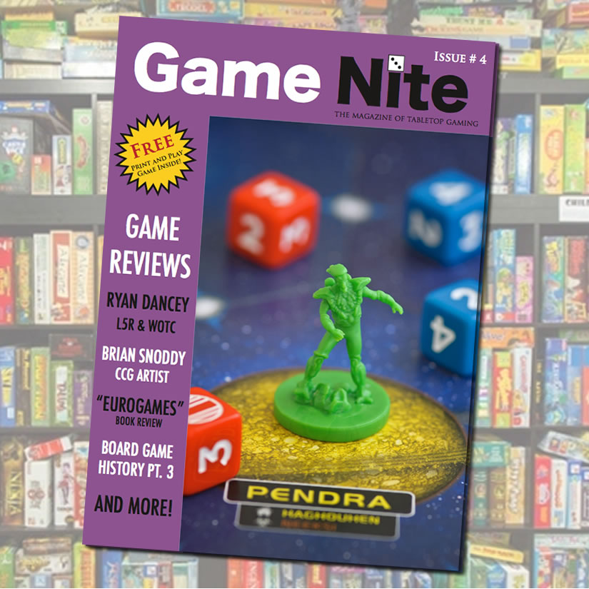 HABA Dexterity Game Rhino Hero Featured in Game Nite Magazine