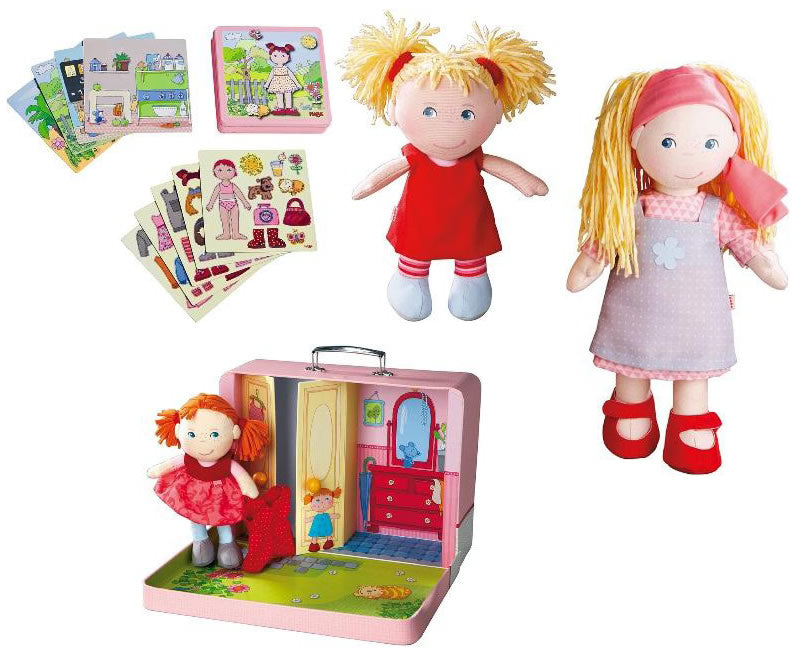 HABA Soft Fabric Groceries, Dolls Are Pretty Playthings That Spark Sharing & Manners