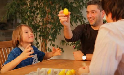 Invite the Dancing Eggs to Family Game Night